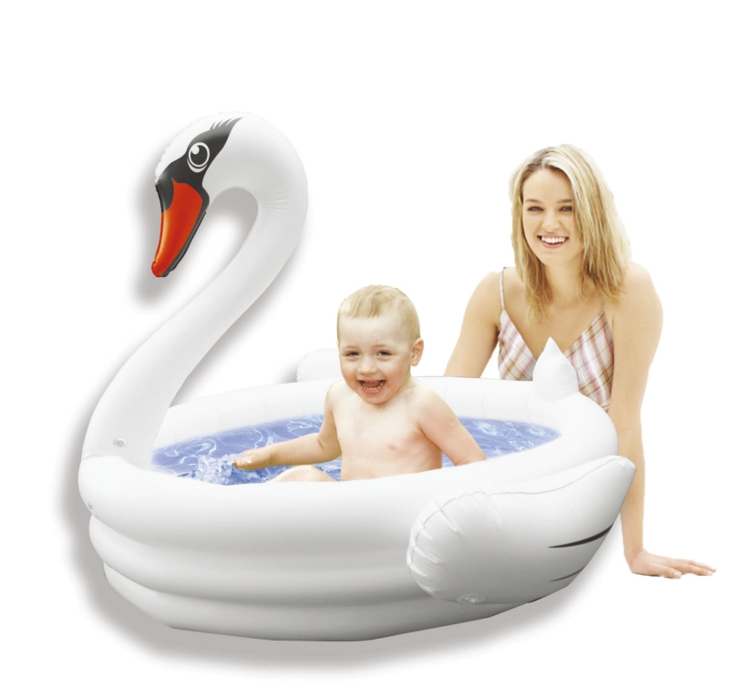 Inflatable Swan pool