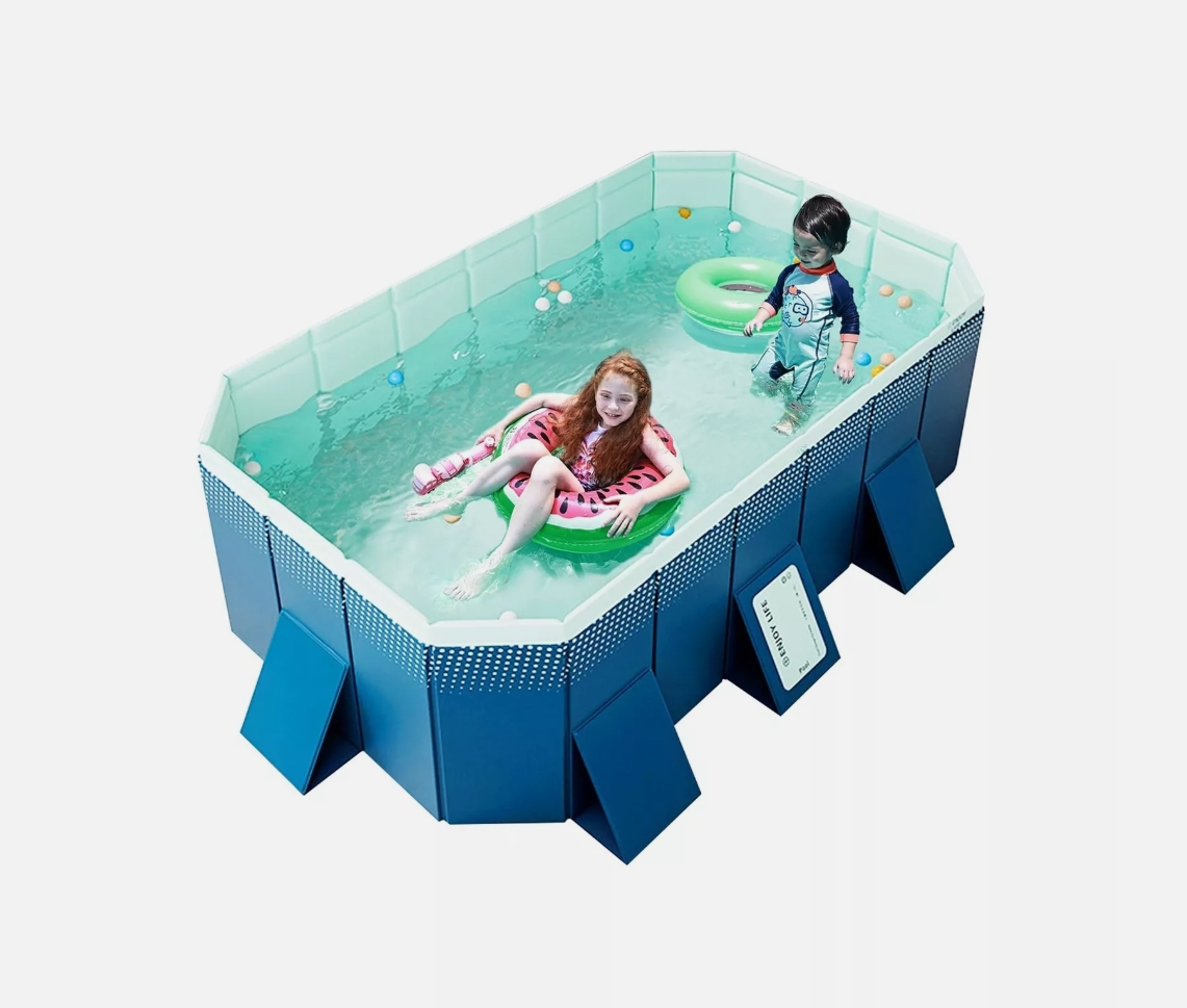 Non-inflatable pool