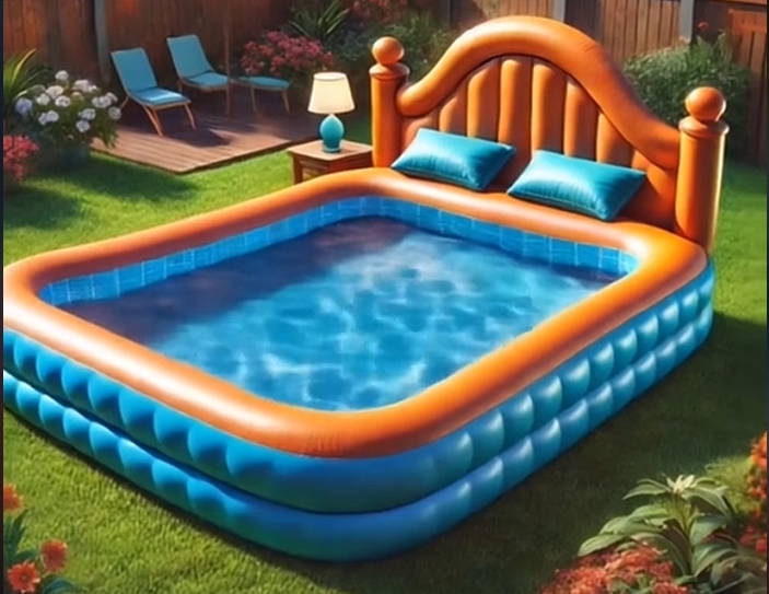 AIR BED POOL