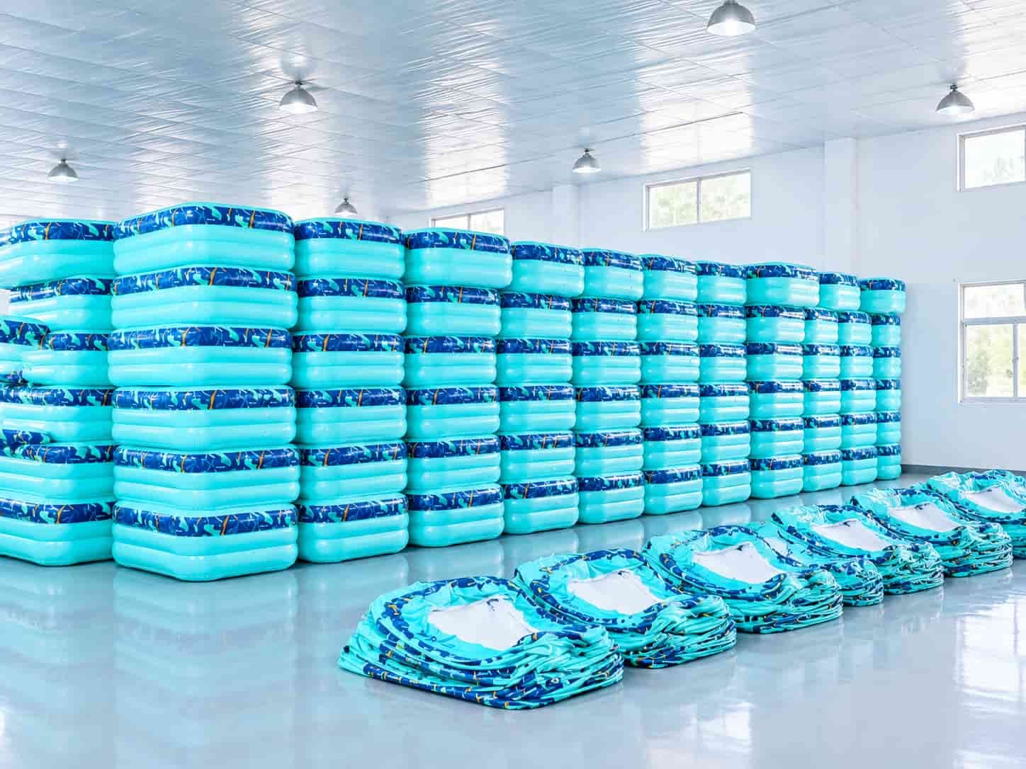 Inflatable products under air retention observation at COMCO