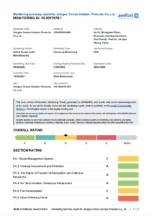 BSCI report cover