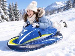 PRODUCT PHOTOGRAPH — INFLATABLE SNOW SLED