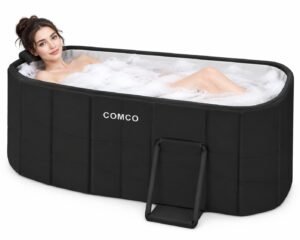 Foldable non-inflatable bathtub