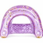 PRODUCT PHOTOGRAPH — Inflatable Glitter U-Shaped Pool Chair — 2