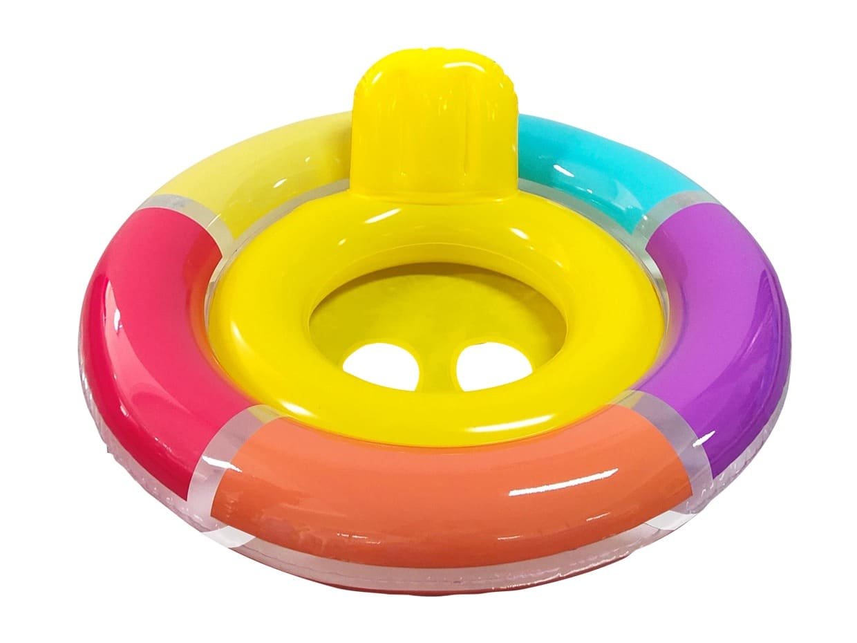 COMCO Inflatable Rainbow Baby Swim Seat