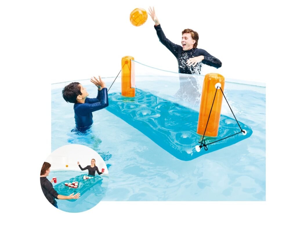 Inflatable volleyball net set, COMCO model CO-GS-50115