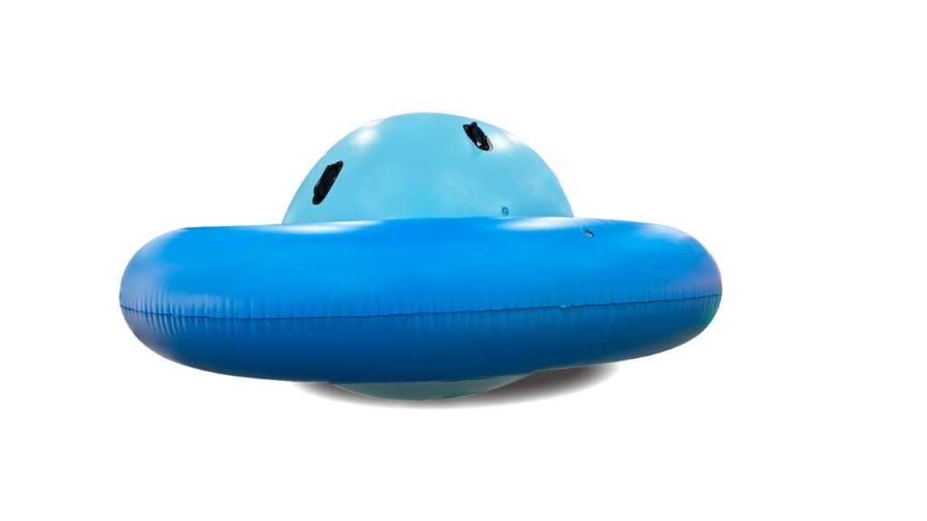 Space-themed inflatable planet rocking game, COMCO model CO-GS-50126