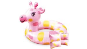 Deer-themed inflatable swim ring and arm bands set, COMCO model CO-FL-20503