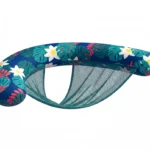 PRODUCT PHOTOGRAPH — Fabric-Covered Pool Float with Soft Mesh Seat — 2
