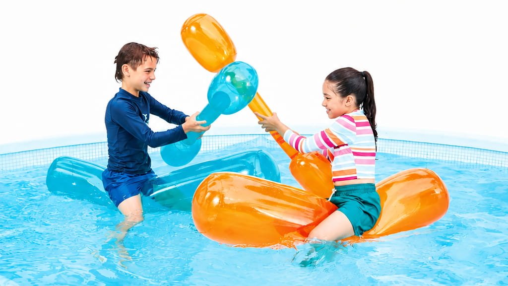 Inflatable water bopper game stick, COMCO model CO-GS-50107