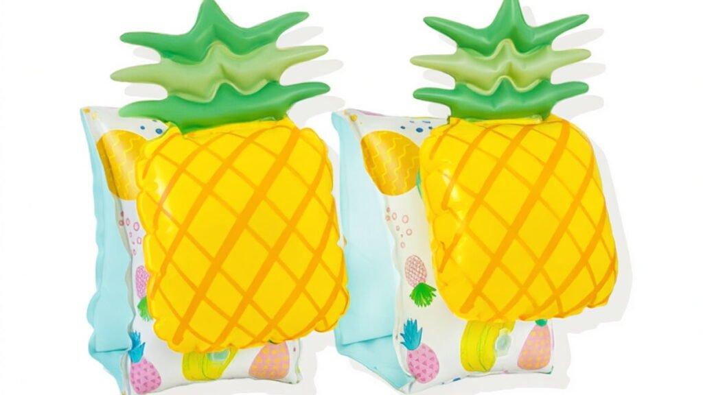 Pineapple-shaped inflatable arm bands, COMCO model CO-FL-20502