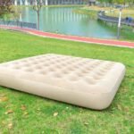 Single-high air mattress with a built-in pump, O-beam reference model